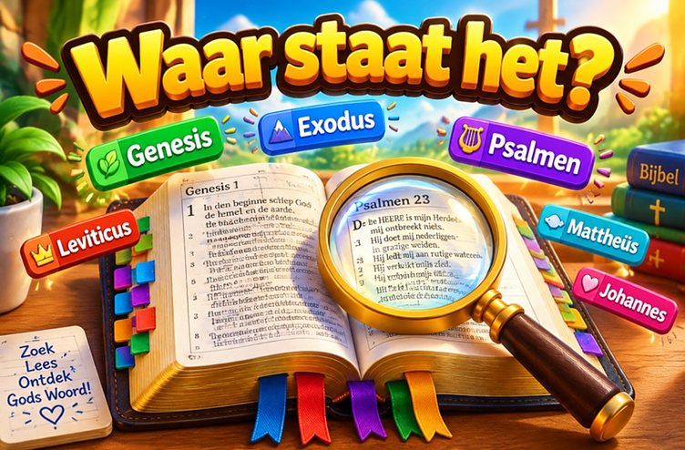 Waar staat het?