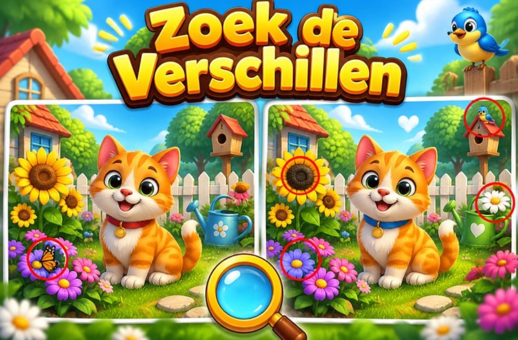 Zoek de verschillen